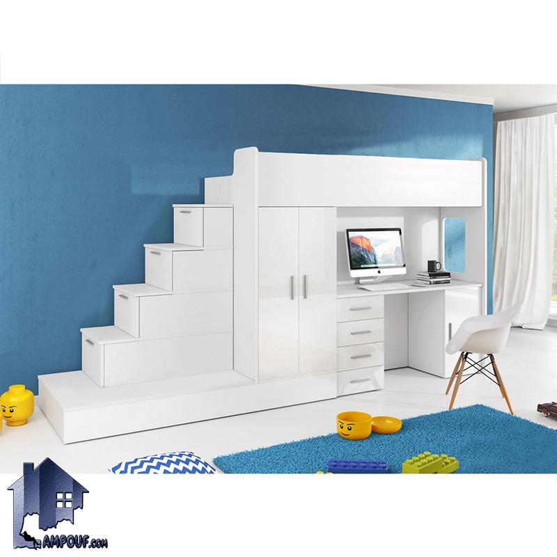 تخت خواب دو طبقه TBJ97