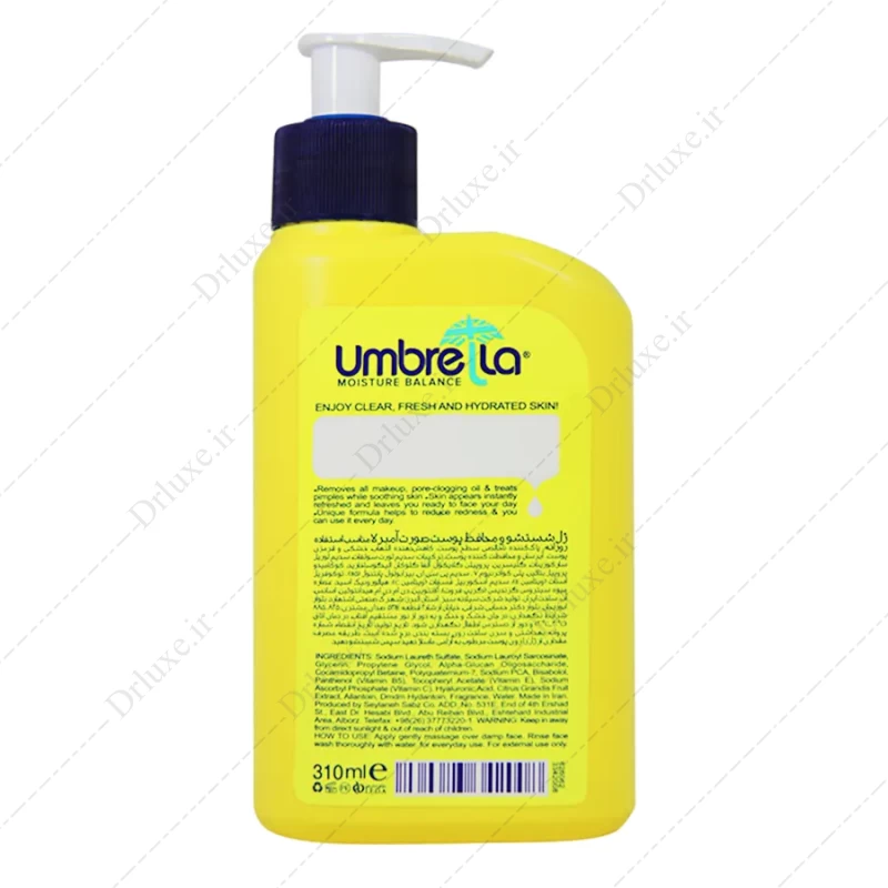 قیمت و خرید ژل شستشو صورت انواع پوست Daily Refresh آمبرلا 310 میل - دکتر لوکس