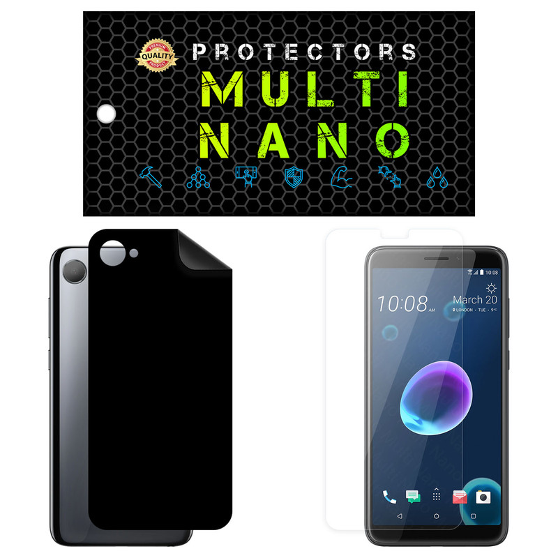 محافظ صفحه نمایش مولتی نانو مدل X-SFM مناسب برای گوشی موبایل اچ تی سی Desire 12 به همراه برچسب پوششی | کالا برتری
