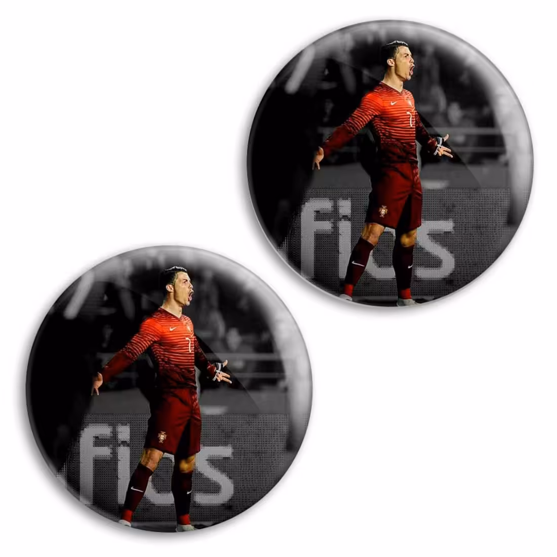 پیکسل پرمانه طرح کریستیانو رونالدو کد pm2n.9130 مجموعه 2 عددی