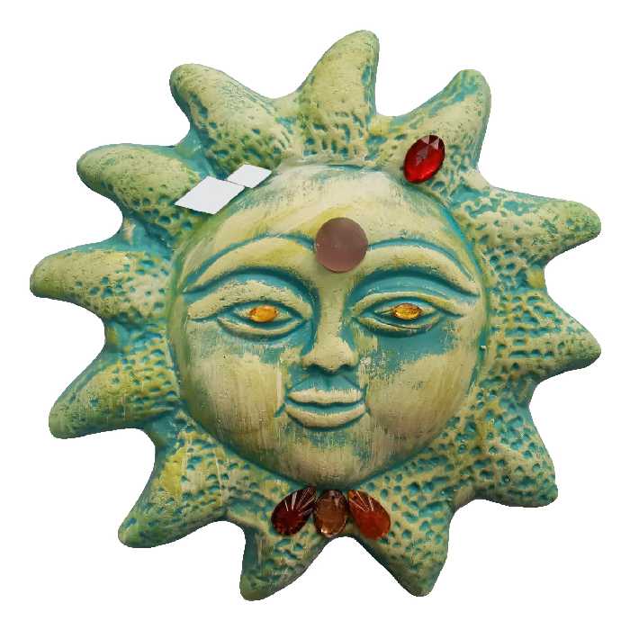 دیوارکوب سرامیکی مدل سنتی قهوه خانه ای کد 2 مجموعه 14 عددی