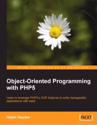 خرید و دانلود نسخه کامل کتاب Object-Oriented Programming with PHP5