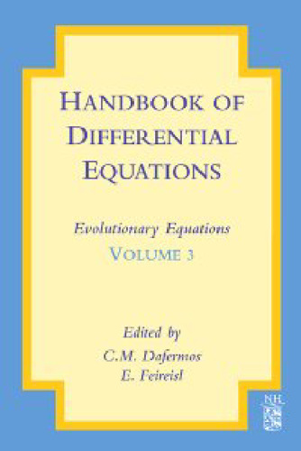 خرید و دانلود نسخه کامل کتاب Handbook of differential equations: evolutionary equations