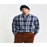 پیراهن / بلوز دکمه دار آبی مردانه یقه مناسب دریایی Gant