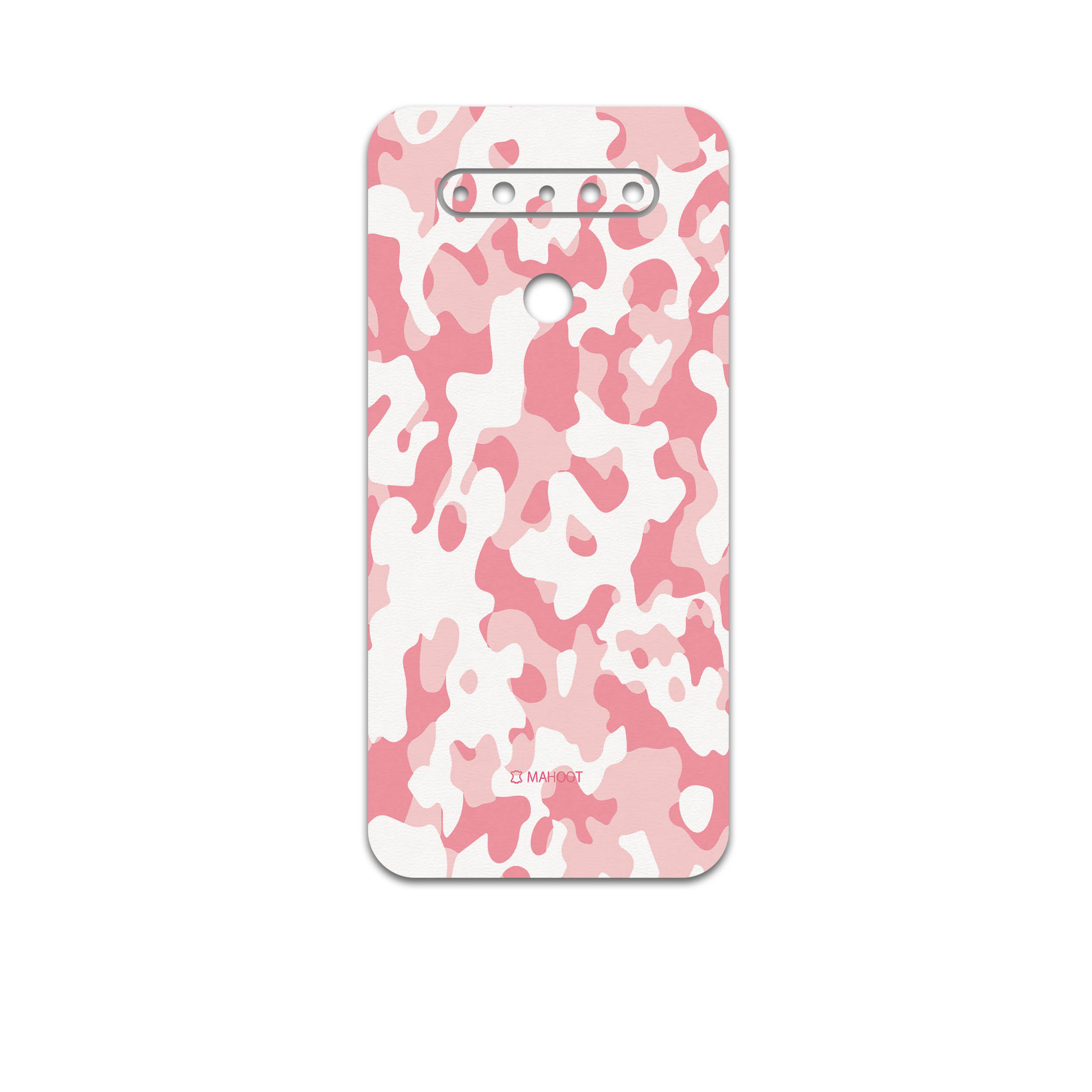 برچسب پوششی ماهوت مدل Army-Pink مناسب برای گوشی موبایل ال جی K51S