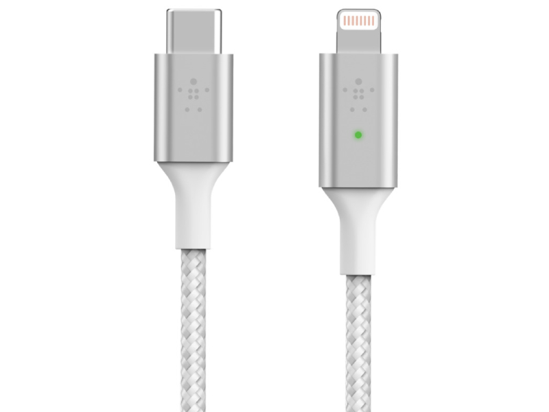 کابل Type-C به Lightning بلکین مدل CAA006bt05MBK به طول 5 متر