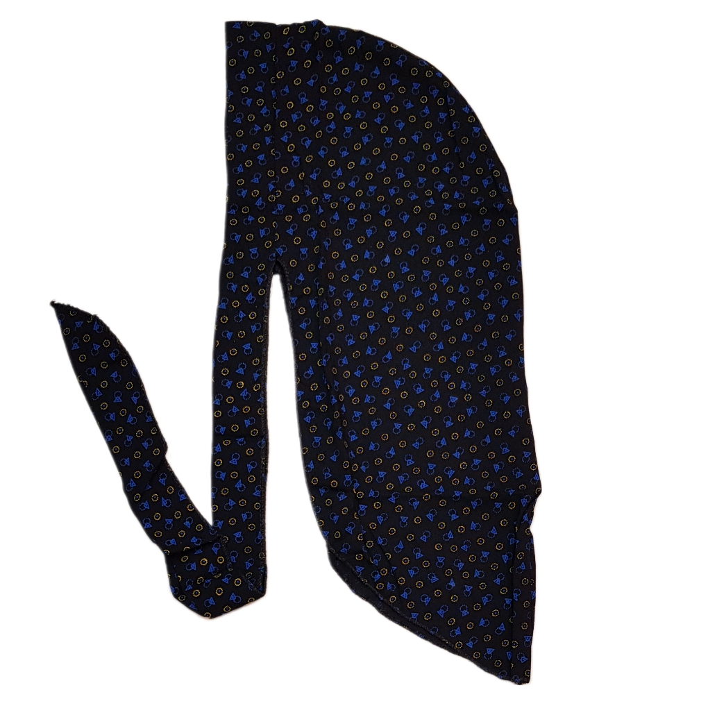 دستمال سر و گردن مدل دورگ هندسی 