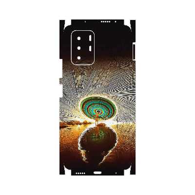 برچسب پوششی ماهوت مدل Night Light Fountain-FullSkin مناسب برای گوشی موبایل شیائومی Redmi Note 10 Pro (China)