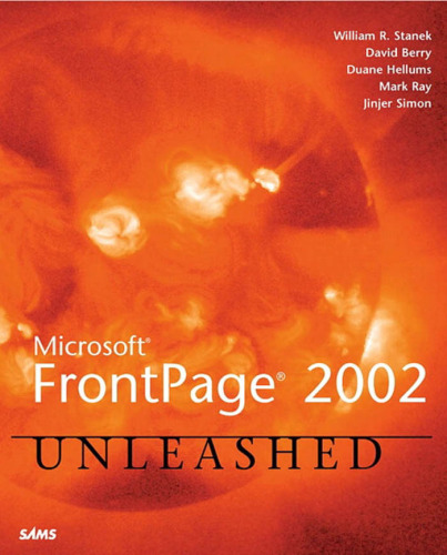 خرید و دانلود نسخه کامل کتاب Microsoft FrontPage 2002 Unleashed