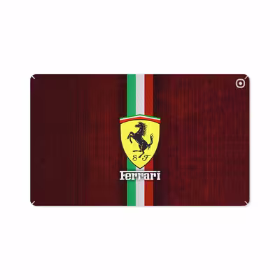 برچسب پوششی ماهوت مدل Ferrari مناسب برای تبلت سامسونگ Galaxy Tab A 10.1 2019 T515