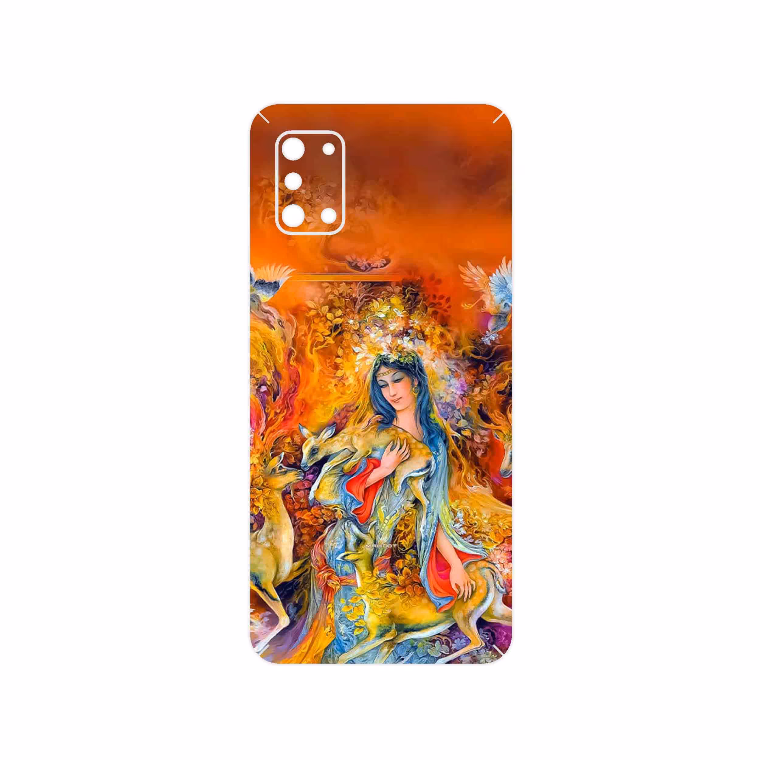 برچسب پوششی ماهوت مدل Persian miniature 2 مناسب برای گوشی موبایل سامسونگ Galaxy A31