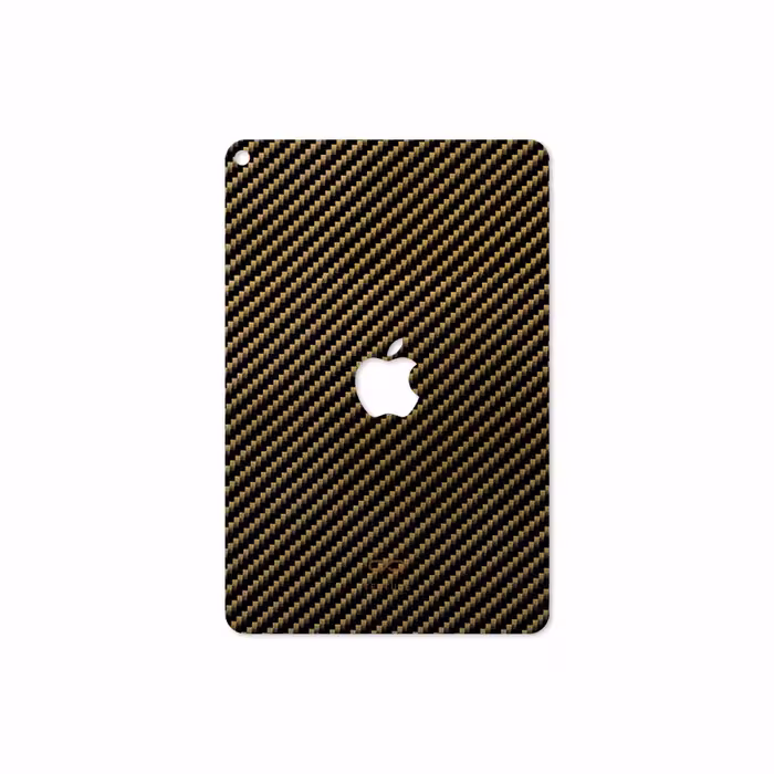 برچسب پوششی ماهوت مدل Glossy-Brown-Fiber مناسب برای تبلت اپل iPad mini (GEN 5) 2019 A2125