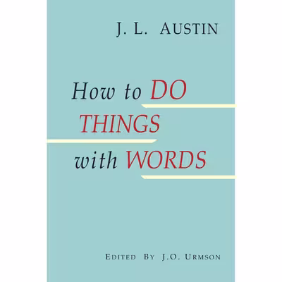 کتاب How to Do Things with Words اثر J O Urmson انتشارات Martino Fine Books