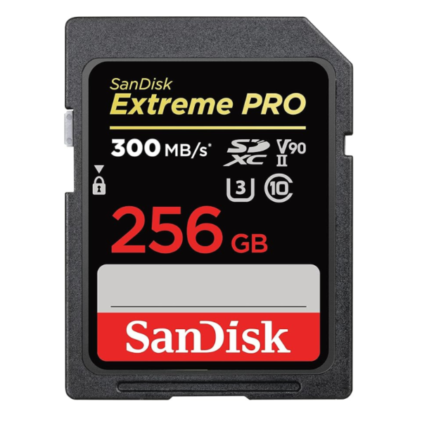 کارت حافظه سندیسک SanDisk SD 256GB Extreme PRO 300MB