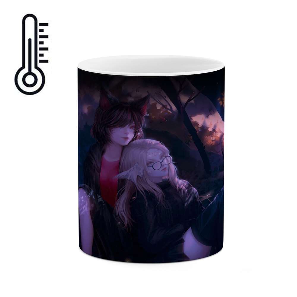 ماگ حرارتی کاکتی طرح انیمه مدل mgh15633