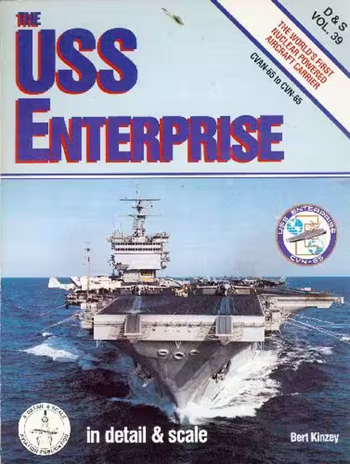 خرید و دانلود نسخه کامل کتاب Detail and Scale 39 USS Enterprise CVN-65