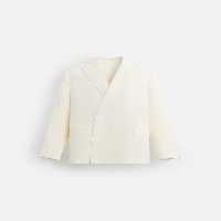 کت لینن مردانه زارا DOUBLE-BREASTED 100% LINEN BLAZER | تهران زارا TehranZara