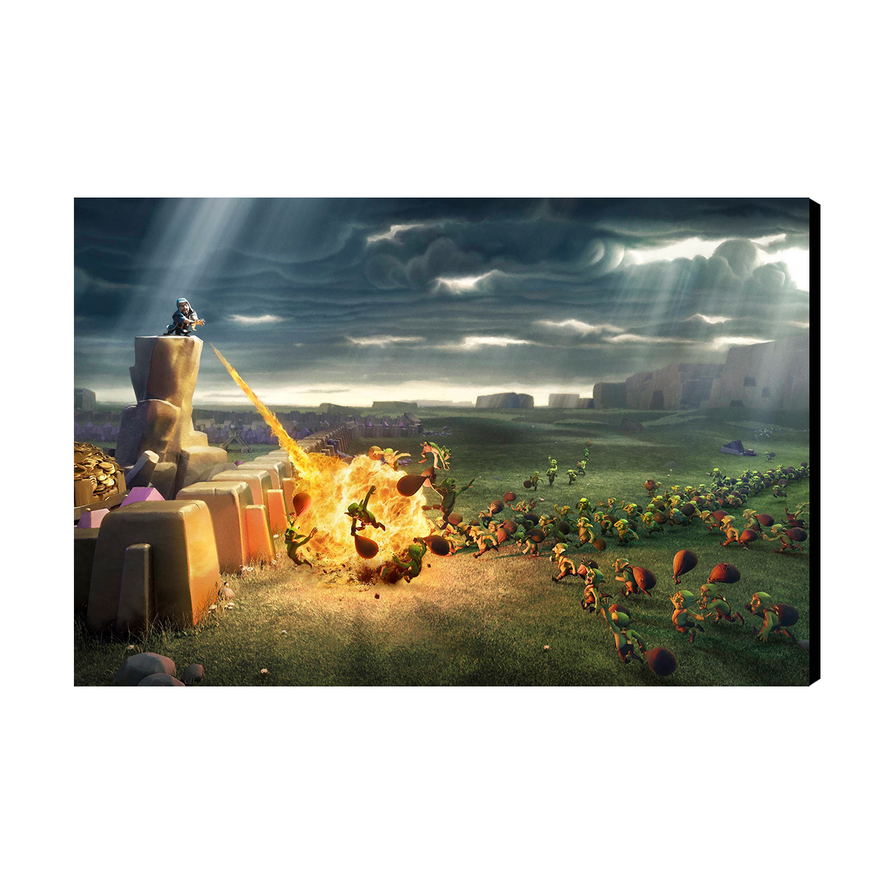 تابلو شاسی طرح کلش اف کلنز مدل As840