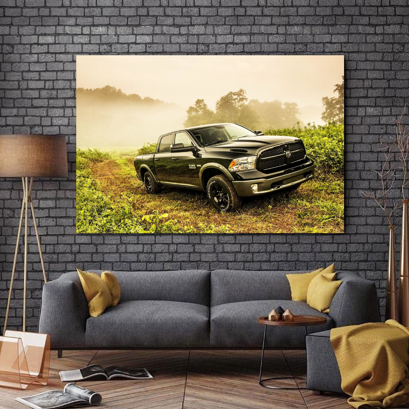 تابلو شاسی طرح ماشین مدل Dodge کد 606