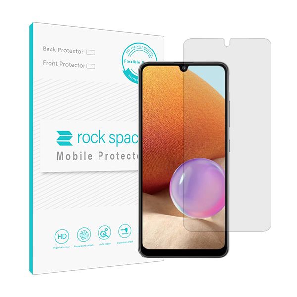 گلس سامسونگ A32 5G مدل نانو هیدروژل شفاف برند راک اسپیس کد S