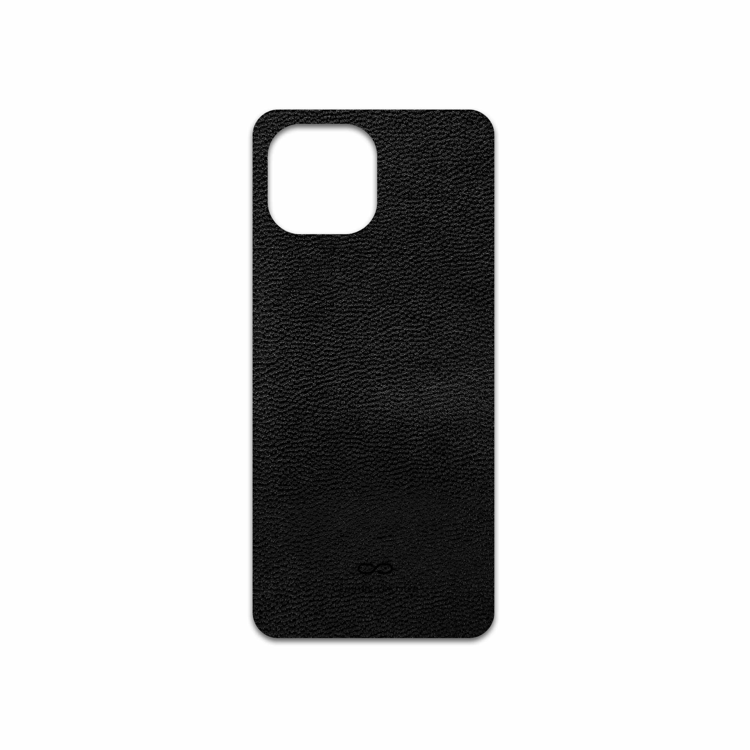 برچسب پوششی ماهوت مدل Black-Leather مناسب برای گوشی موبایل شیائومی 11 Lite 5G NE