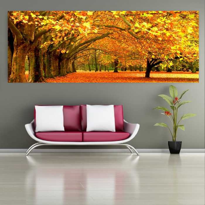 تابلو بوم طرح پاییز مدل SDB3508