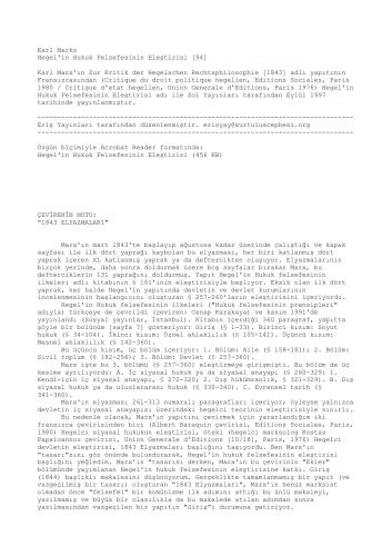 خرید و دانلود نسخه کامل کتاب Karl Marks - Hegel__039;in Hukuk Felsefesinin Ele.epub