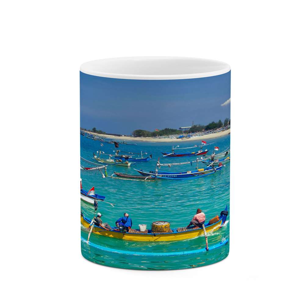 ماگ کاکتی طرح قایق مدل mgs15235