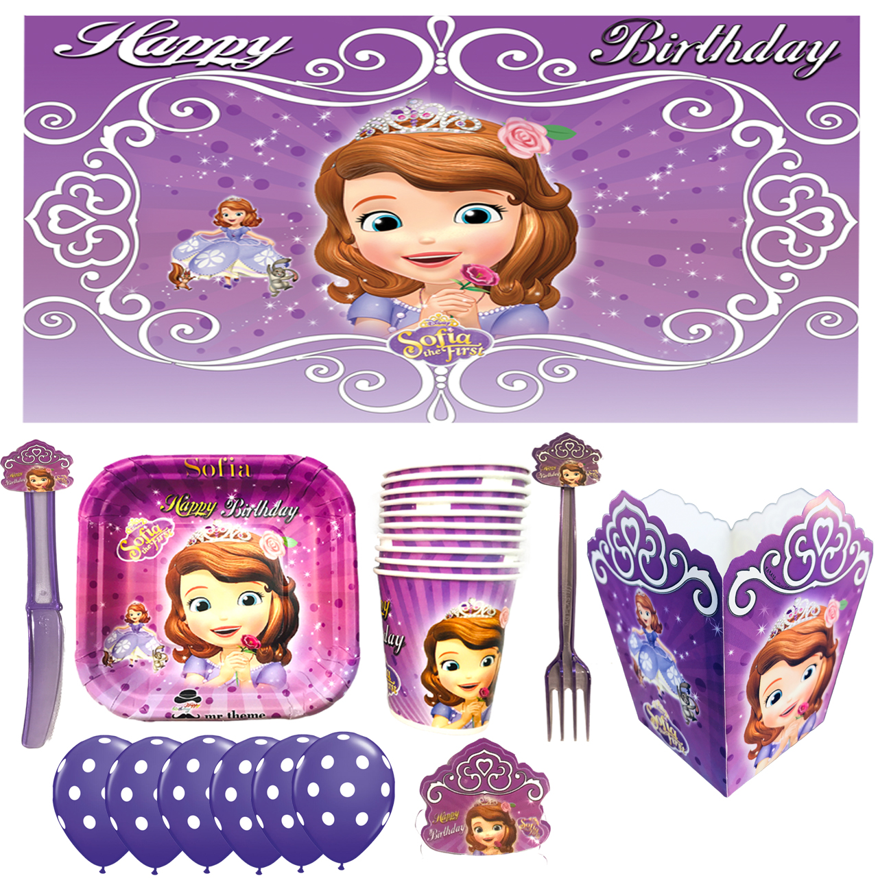 مجموعه 67 عددی تم تولد مسترتم طرح سوفیا پلاس