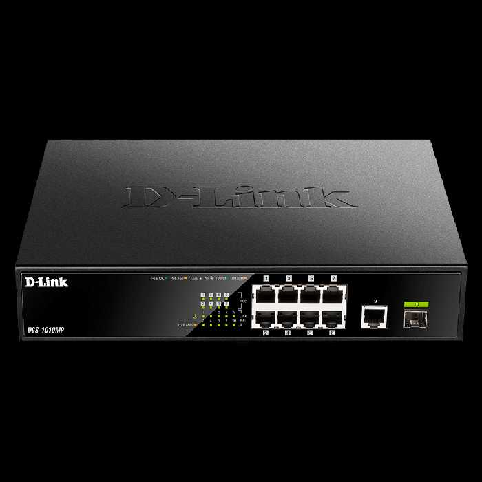 Dlink DGS-1010MP 10-Port Gigabit PoE Switch - تکنو لینک 148