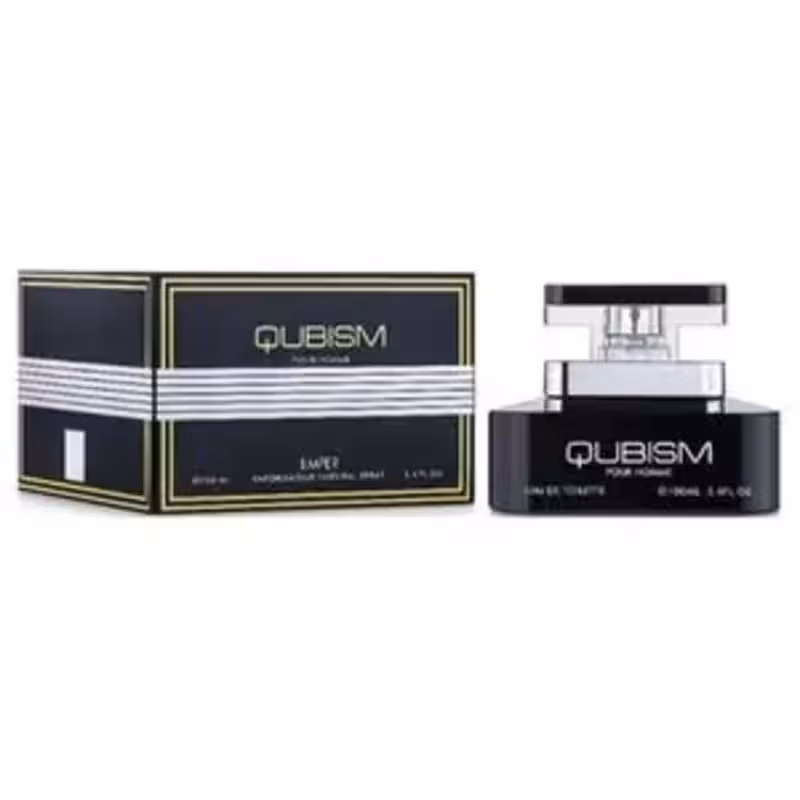 ادکلن مردانه امپر مدل Emper Qubism for men حجم 100 میلی لیتر
