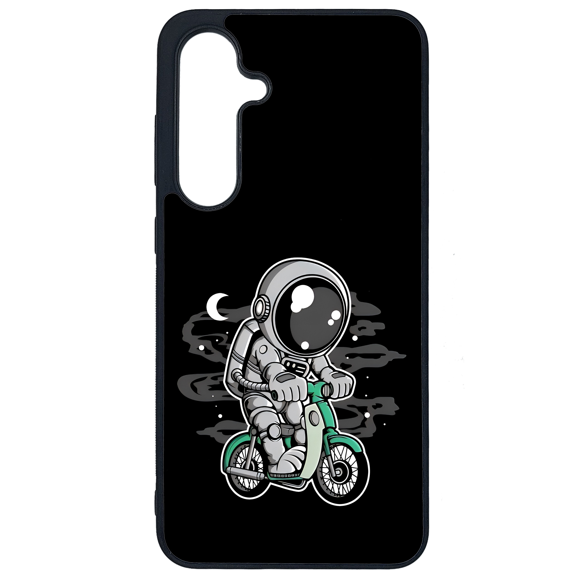 کاور طرح فضانورد کد G-065 مناسب برای گوشی موبایل سامسونگ Galaxy S24 FE | دیجی قاب دونی