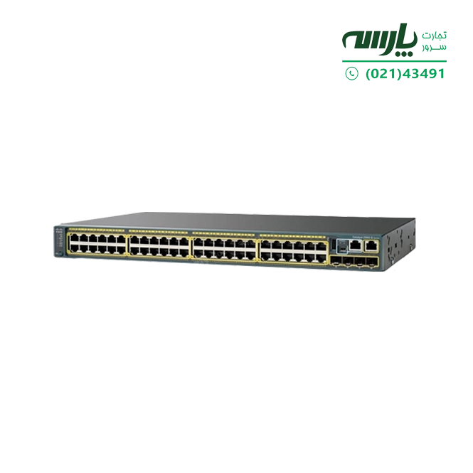 سوئیچ شبکه مدیریتی سیسکو 48 پورت WS-C2960S-48TS-S