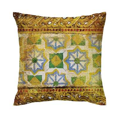 کاور کوسن طرح کاشی نقاشی کد 322