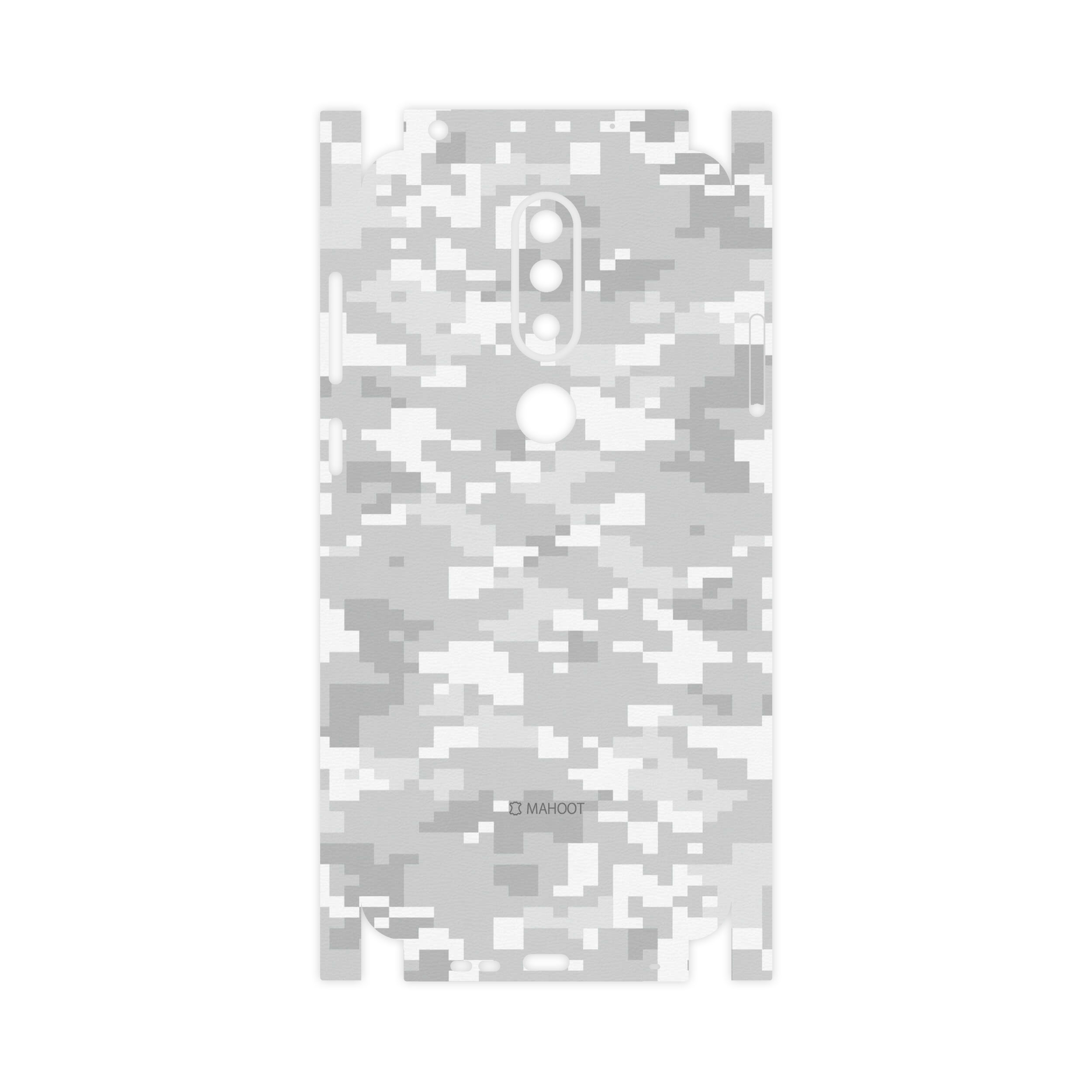 برچسب پوششی ماهوت مدل Army-Snow-Pixel-FullSkin مناسب برای گوشی موبایل نوکیا 6.1 Plus