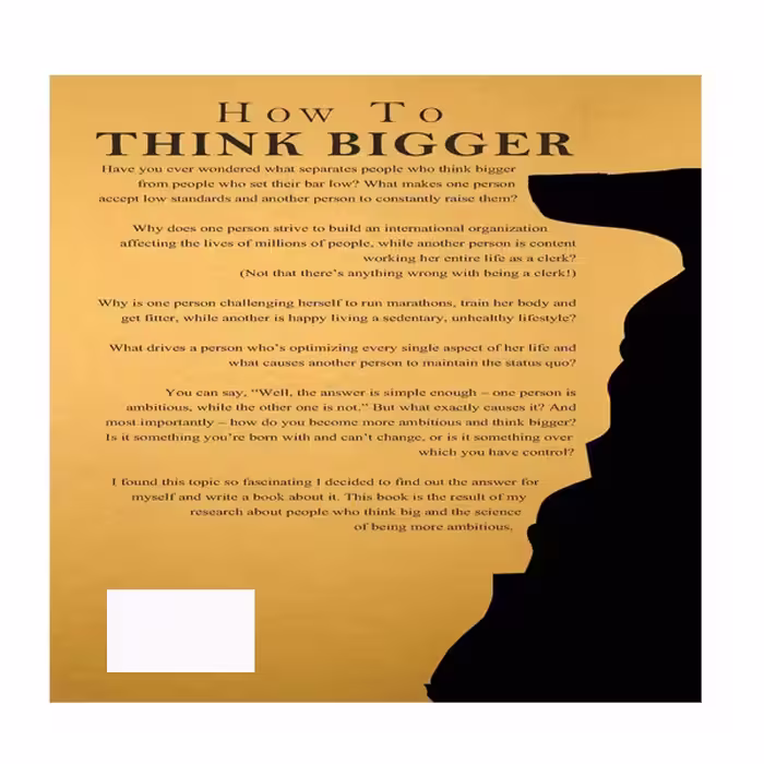 کتاب How to Think Bigger اثر Martin Meadows انتشارات نبض دانش
