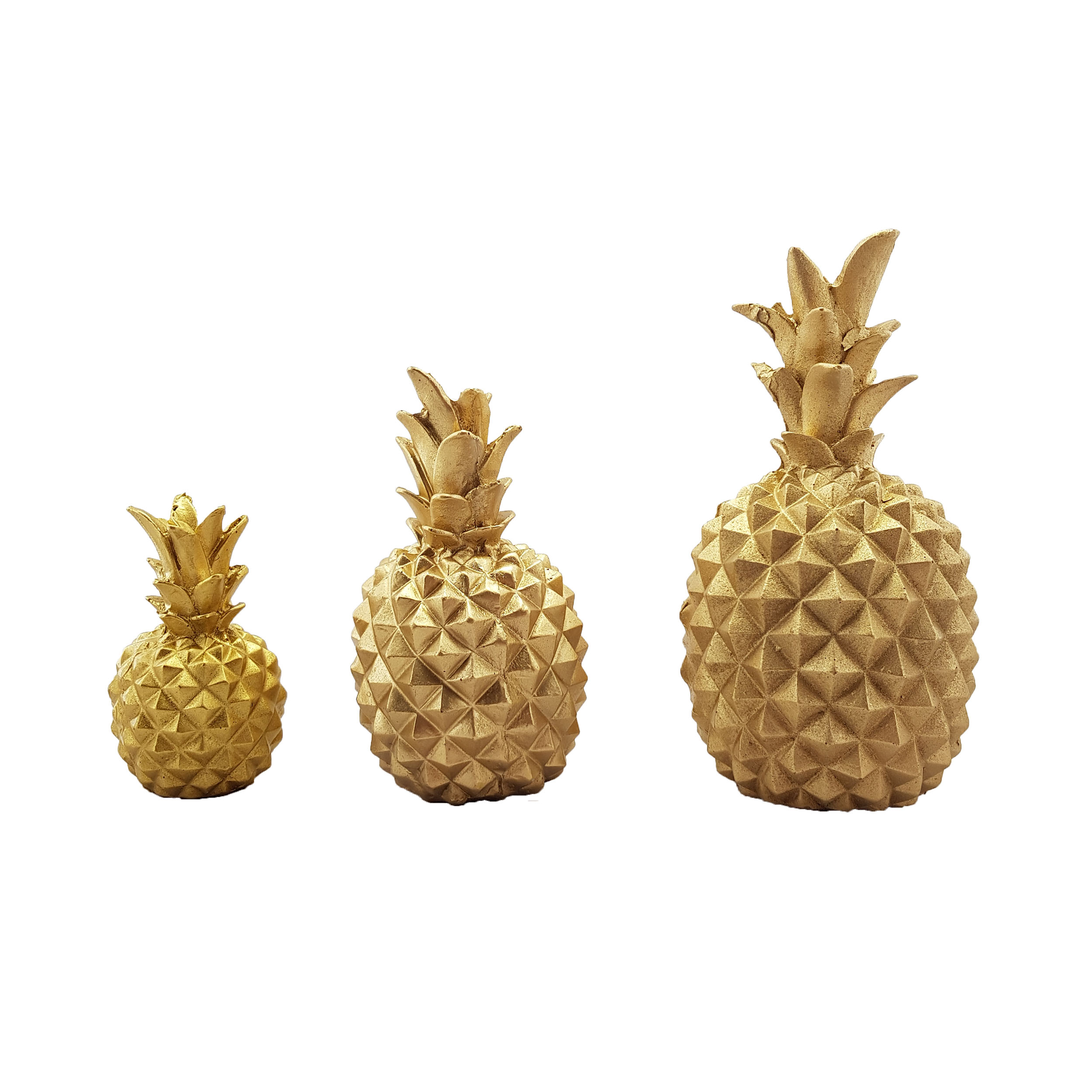 دکوری طرح آناناس کد ART-02 مجموعه 3 عددی