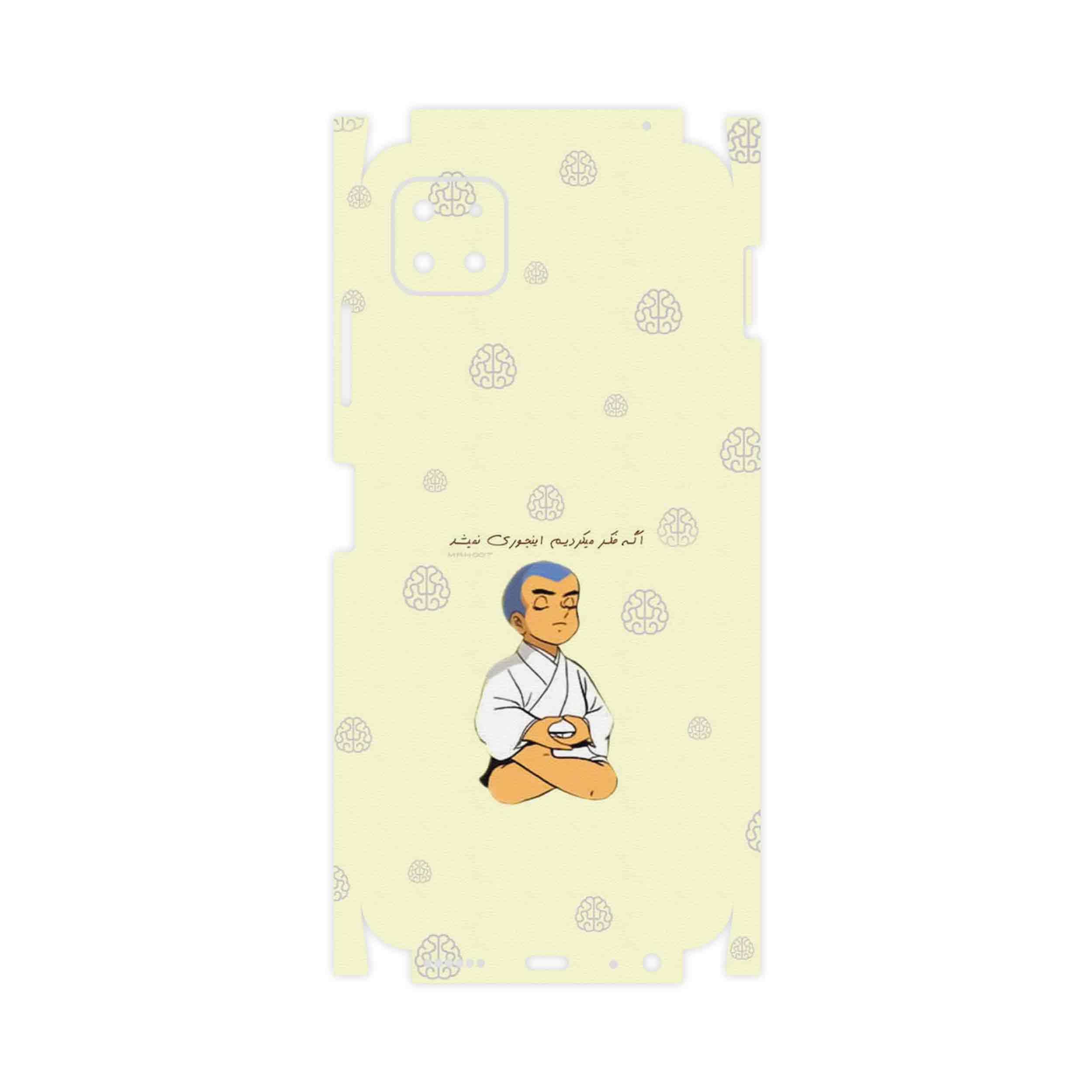 برچسب پوششی ماهوت مدل Ikkyu-san-FullSkin مناسب برای گوشی موبایل سامسونگ Galaxy A22 5G