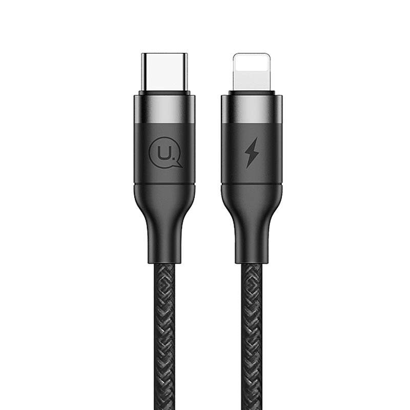 کابل لایتنینگ یوسمز Usams U31 PD Type-C To Lightning توان 2.4 آمپر
