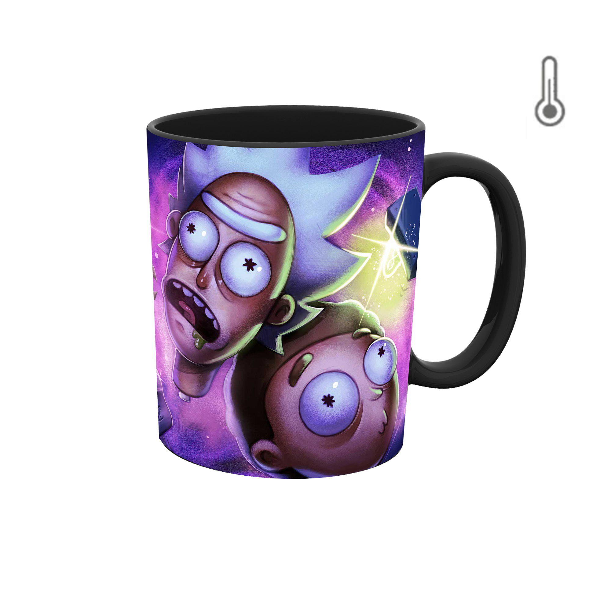 ماگ حرارتی مدل rick and morty کد 015