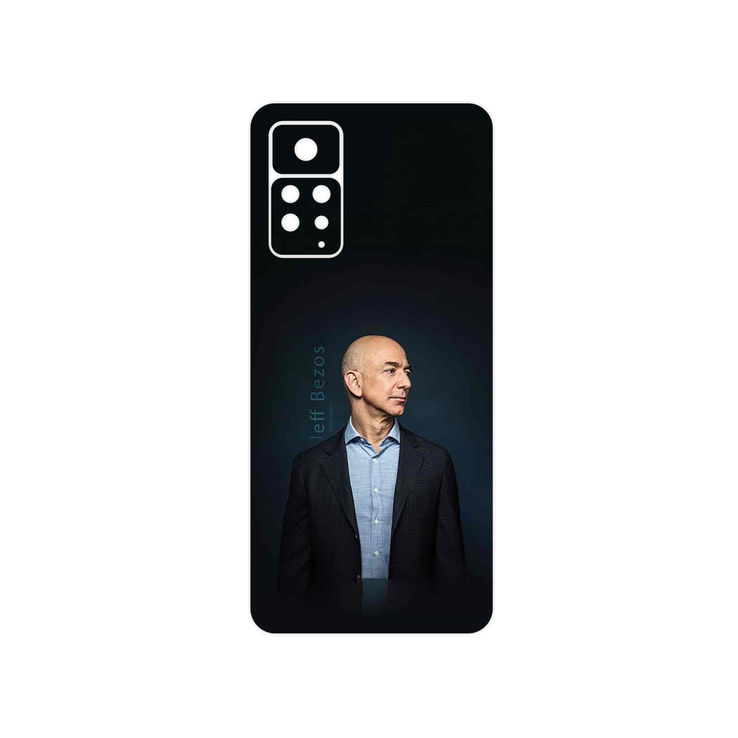 برچسب پوششی ماهوت مدل Jeff_Bezos مناسب برای گوشی موبایل شیائومی Redmi Note 11 Pro Plus 5G (India)