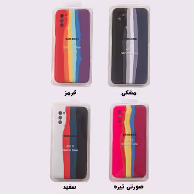 کاور طرح آبرنگی مدل سیلیکون کد KHO.123 مناسب برای گوشی موبایل سامسونگ  GALAXY A03S / A02S