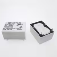 رله 12 ولت تک کنتاکت 4 پایه 16 آمپر HONGFA HF7520 012