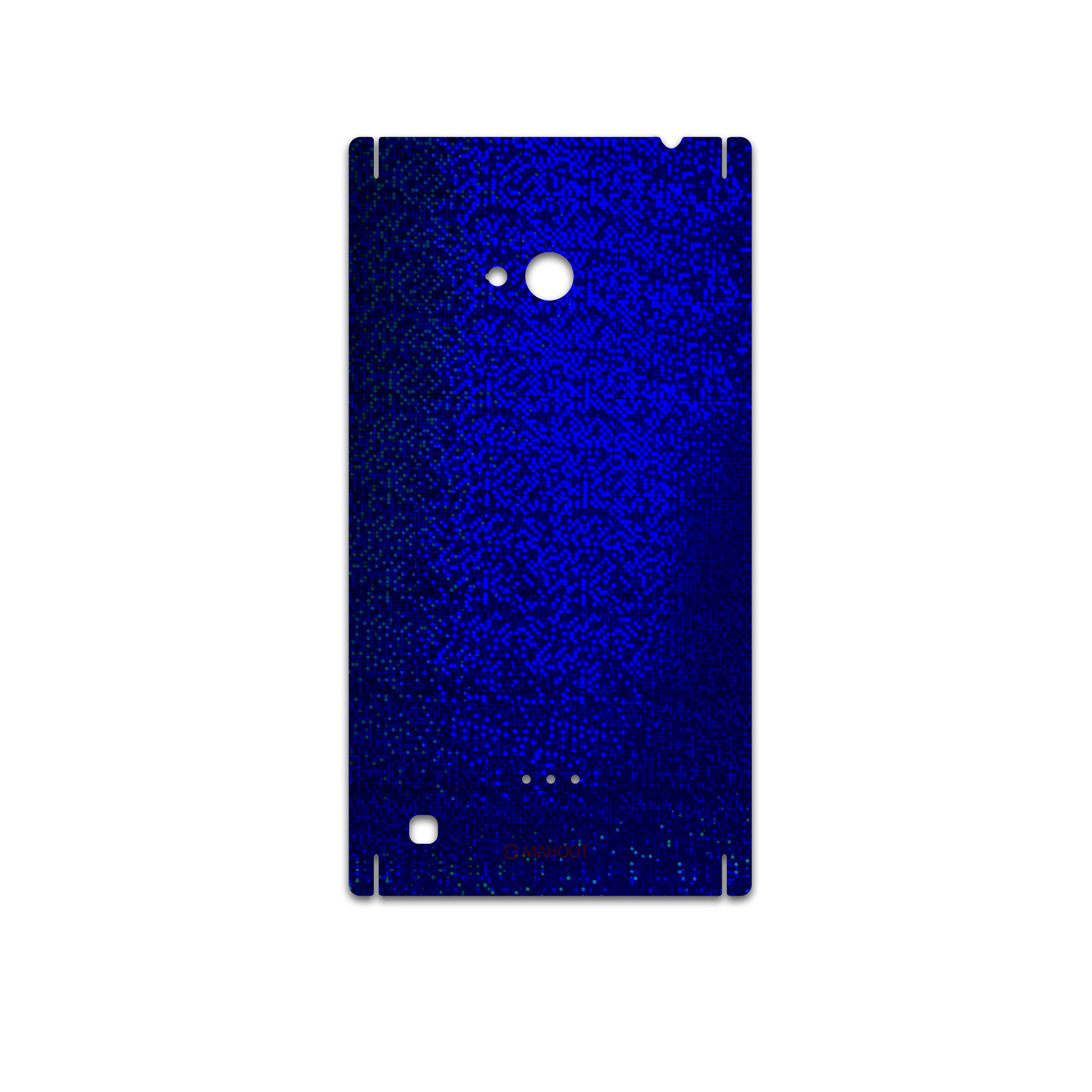 برچسب پوششی ماهوت مدل Blue-Holographic مناسب برای گوشی موبایل نوکیا Lumia 720