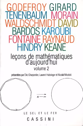 خرید و دانلود نسخه کامل کتاب Leçons de mathématiques d’aujourd’hui