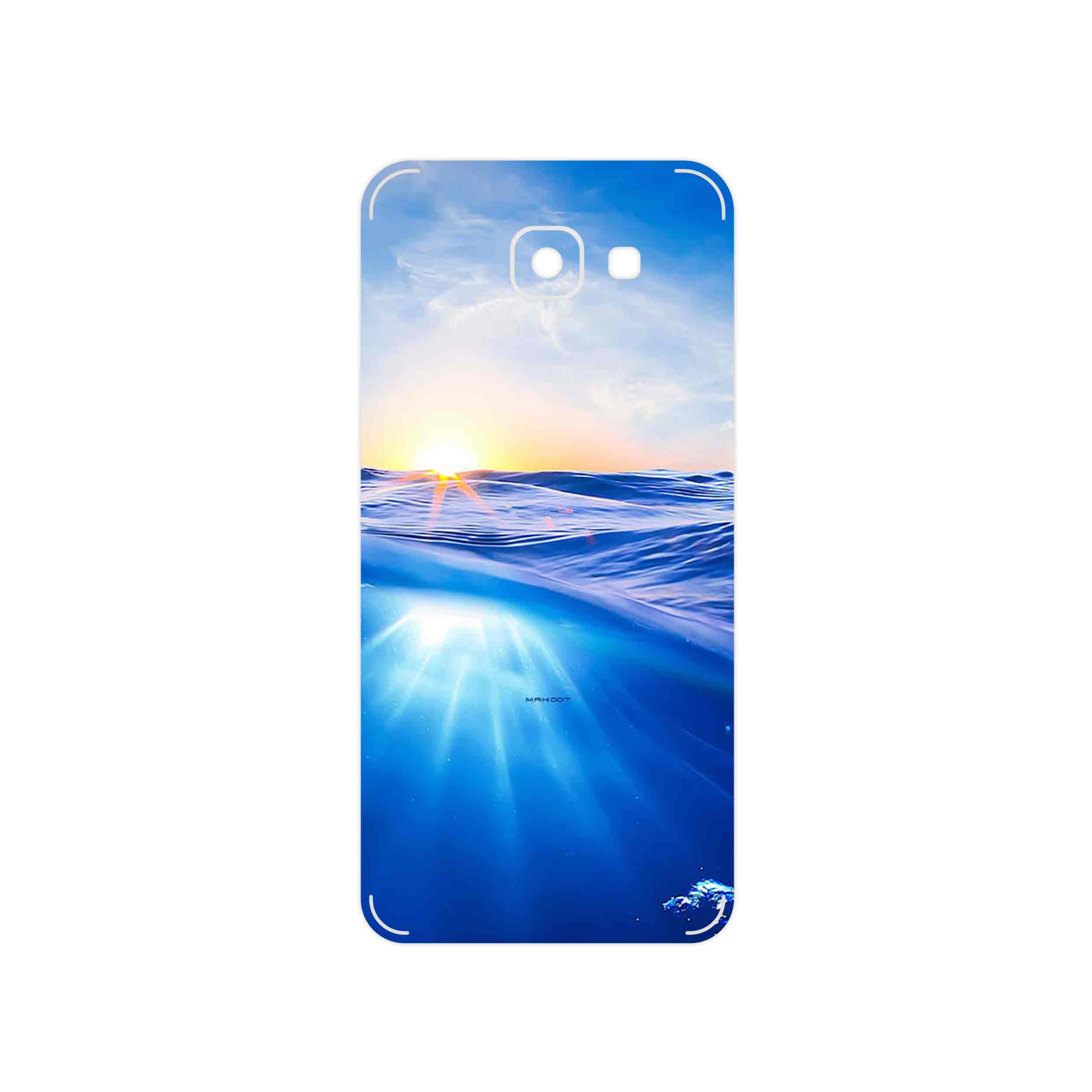 برچسب پوششی ماهوت مدل Ocean مناسب برای گوشی موبایل سامسونگ Galaxy A8 2016