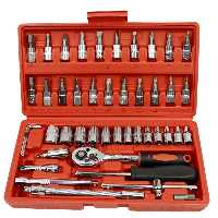 ست پیچ گوشتی و سری بکس 46 عددی CR-V