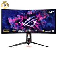 مانیتور خمیده گیمینگ ایسوس مدل ROG Swift OLED PG34WCDM سایز 34 اینچ اپن باکس