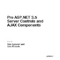 خرید و دانلود نسخه کامل کتاب Pro ASPNET 35 Server Controls and AJAX Components