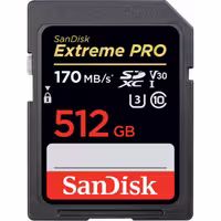 خرید کارت حافظه SanDisk 512GB 170MB/s Extreme PRO با بهترین قیمت